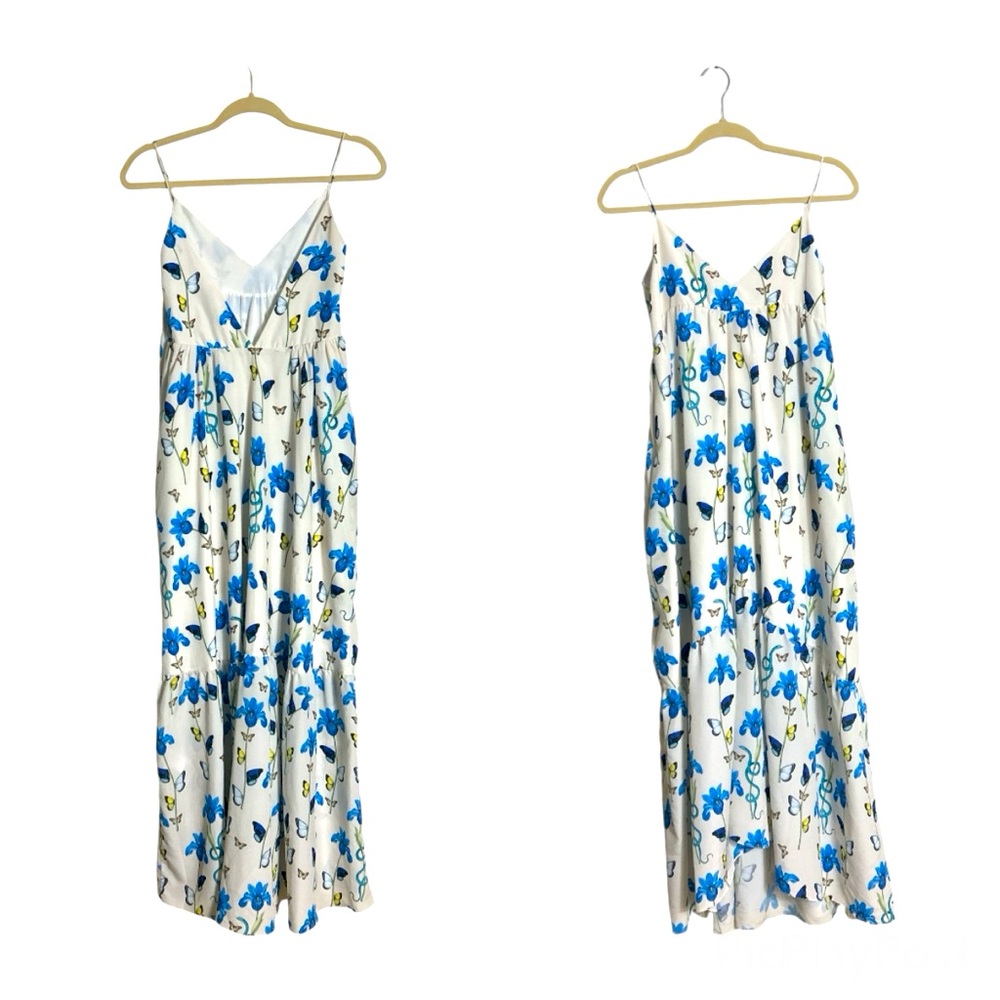 Borgo De Nor floral & Butterfly Dress Size 6